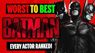 Who's The Best Batman? Ranking ALL The Actors Who Have Played Batman From Worst To Best!