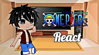 •|Bando do Luffy do passado reagindo a eles|• [GC] React