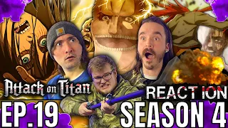 MOST INSANE EPISODE?!?!?!!!!! Attack On Titan REACTION!!!! | 4x19 | "Two Brothers"