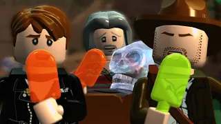 Lego Indiana Jones 2 Game Movie (All Cutscenes)