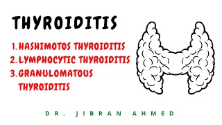THYROIDITIS II ENDOCRINE SYSTEM II SYSTEMIC PATHOLOGY II ROBBINS 10TH E II PATHO LECTURE