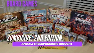 Zombicide: 2nd Edition | And All the Expansions I Bought | Board Games
