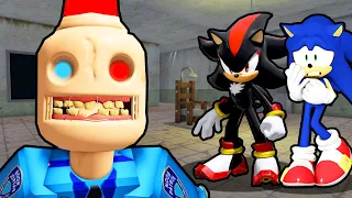 SONIC AND SHADOW VS ESCAPE SIREN COP'S PRISON IN ROBLOX