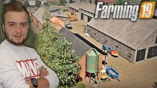 POLSKA WIEŚ #1 🔥 OPROWADZENIE PO GOSPODARSTWIE & KOSZENIE TRAWY 🔥 NOWA SERIA | FARMING SIMULATOR 19