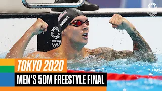 Men's 50m Freestyle Final 🏊🏻‍♂️ | Tokyo Replays