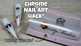 Chrome Nail Art Hack! | Nail Sugar | Kirsty Meakin Fantasy Forms