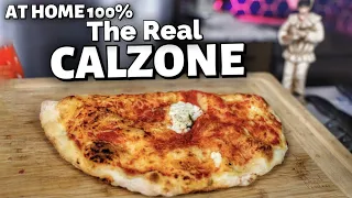 How To Make Real NEAPOLITAN CALZONE at Home