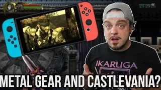 METAL GEAR SOLID and CASTLEVANIA Coming to Switch?! | RGT 85