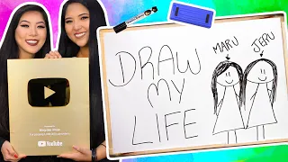 DRAW MY LIFE! - NOSSAS VIDAS EM DESENHO | Blog das irmãs