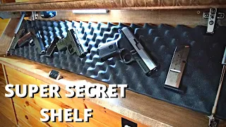 DIY Stealth Shelf, Hidden Compartment Shelf, Concealment Shelf ( A place for Secret Things )