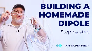 How to build a dipole antenna for Ham Radio!