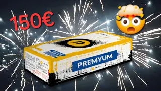 Premyum von Pyro Produkt | Riesen Verbund Feuerwerk mit Fächer