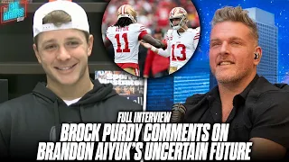 Brock Purdy Hints Brandon Aiyuk Might Be Leaving 49ers, Talks Secret To His NFL Success | Pat McAfee