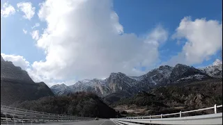 Driving In Andorra Country And Andorra La Vella in 4k