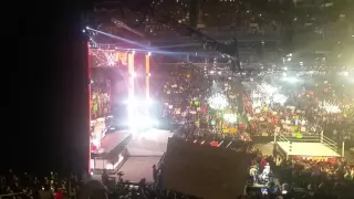 The Undertaker Entrance: WWE MONDAY NIGHT RAW 03/28/2016