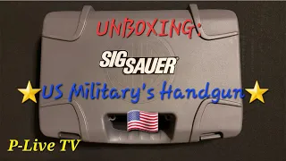 UNBOXING SIG SAUER P320 M18 - TOP 9MM PISTOL, MILITARY'S CHOICE #guns #unboxing #collection