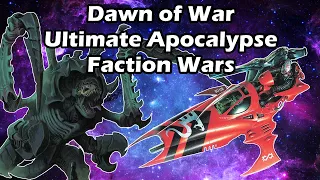 Dawn of War Ultimate Apocalypse Faction Wars: 2 vs 2 Eldar vs Tyranids