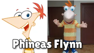 Funny Phineas and Ferb Characters in Real Life | REALife