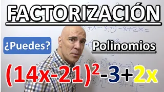 FACTORIZACIÓN. ¿Sabes factorizar este polinomio?