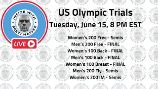 Swimming US Olympic Trials Night 3 LIVE