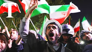 Iran attack: thousands celebrate on the streets of Tehran