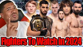 NEW MMA FAN REACTS TO: The Top UFC Fighters To Watch in 2024