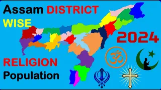 Assam District Wise Religion Population | Main Religion in Assam State Districts |The Best Education