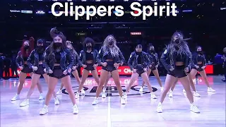 Clippers Spirit (Los Angeles Clippers Dancers) - NBA Dancers - 2/3/2022 dance performance