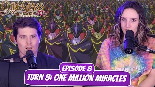 ZERO MULTIPLIES!? | Code Geass Season 2 Newlyweds Reaction | Ep 8, “Turn 8: One Million Miracles”