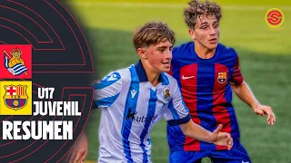 RESUMEN: Real Sociedad vs FC Barcelona U17 Juvenil The Cup 2023