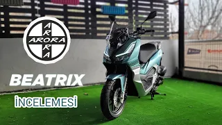 Arora Beatrix 150 İncelemesi | Tr'de İlk Kez Motosiklet Vizyonunda