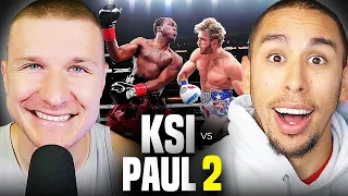 KSI VS LOGAN PAUL 2.. The Greatest Fight In Influencer Boxing