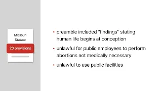 Webster v. Reproductive Health Services Case Brief Summary | Law Case Explained