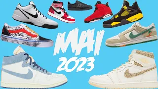 Die besten Sneaker Releases im Mai 2023 (Jordan, Nike, adidas, Fragment, CLOT, Gallery Dept. ...)