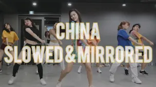 CHINA | ARA CHO CHOREOGRAPHY | SLOWED & MIRRORED