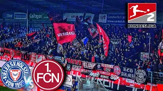 🔴⚫1.FC NÜRNBERG ULTRAS  In KIEL Match Between Holstein Kiel FT 0-2 • 2Liga