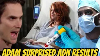 Shock Adam was surprised with Sally's pregnancy DNA results Young And The Restless Spoilers