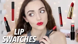 My Favorite RED Lip Colors | Drugstore + Highend