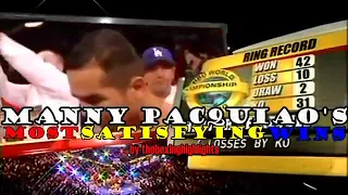 Manny Pacquiao vs Arrogant Boxers - Sweetest Revenge