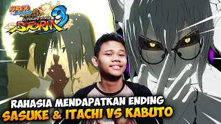 CARA MENDAPATKAN ENDING RAHASIA ITACHI & SASUKE MELAWAN KABUTO - NS Ultimate Ninja Strom 3