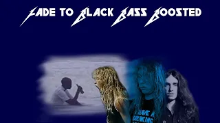 Metallica - Fade to black bass boosted