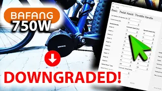 I Downgraded My 750W Bafang Kit... but WHY?