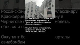 Пилоту бомбившему Чернигов Красноярцеву грозит пожизненное заключение