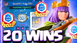 20 WINS IN THE 20 WIN CHALLENGE! #1 BEST DECK - Clash Royale