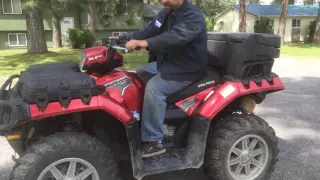 Polaris Sportsman 850 XP EPS drive line noise and how to fix