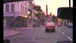 March 1981 -  Amazing - Birmingham Hagley Road and Broad Street - from Car