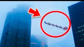 REAL LIFE Sightings of Santa Claus Spotted On Camera!