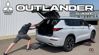 Mitsubishi Outlander S-AWC Roller/Slip test | Ok forward, but reverse...