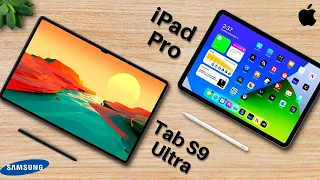 Samsung Galaxy Tab S9 Ultra VS Apple iPad Pro 12