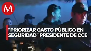 CCE pide priorizar gasto público en seguridad en Paquete Económico 2023